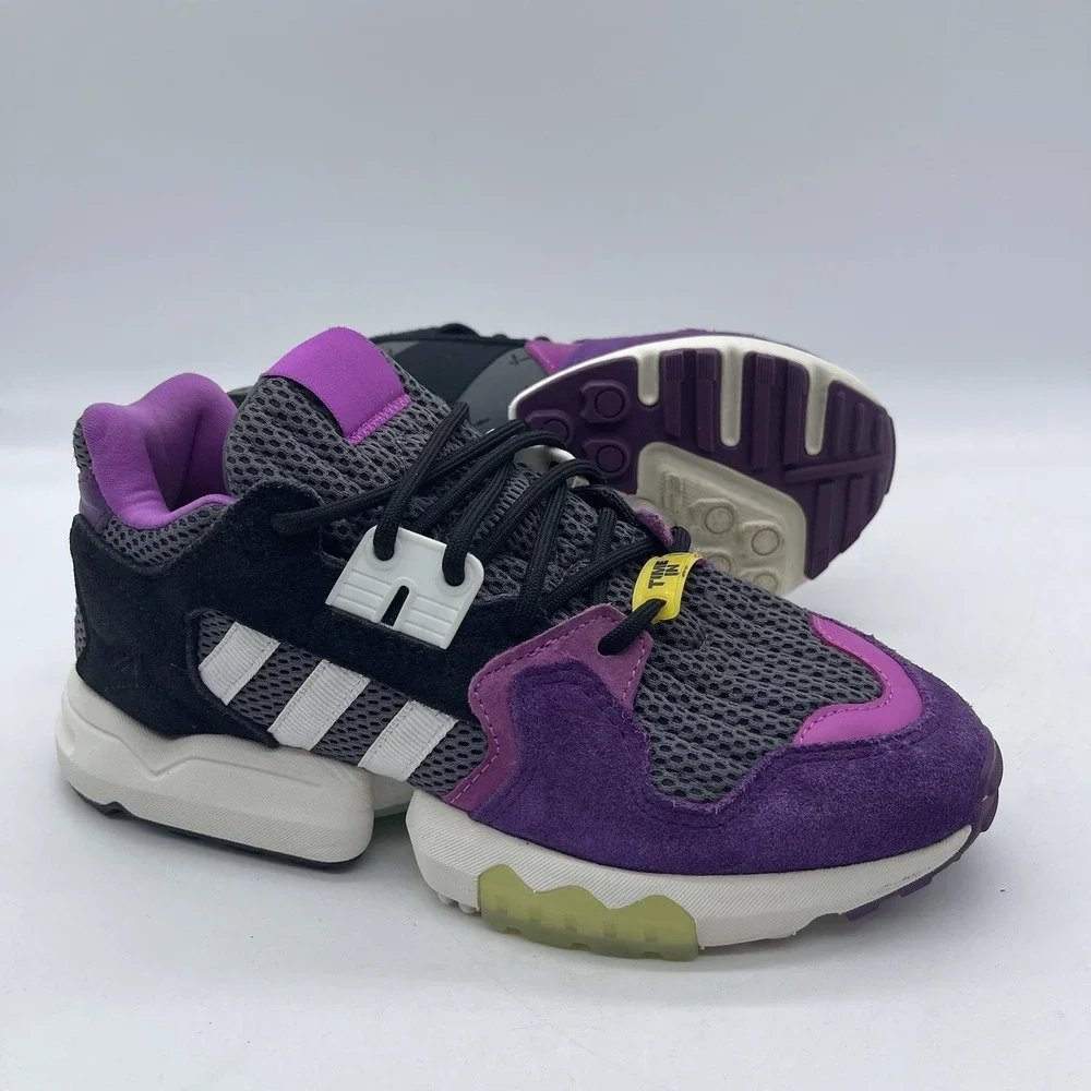 Adidas NINJA ZX Torsion FX6622 Kid's Size 5.5 Running Shoes Ninja Glory Purple